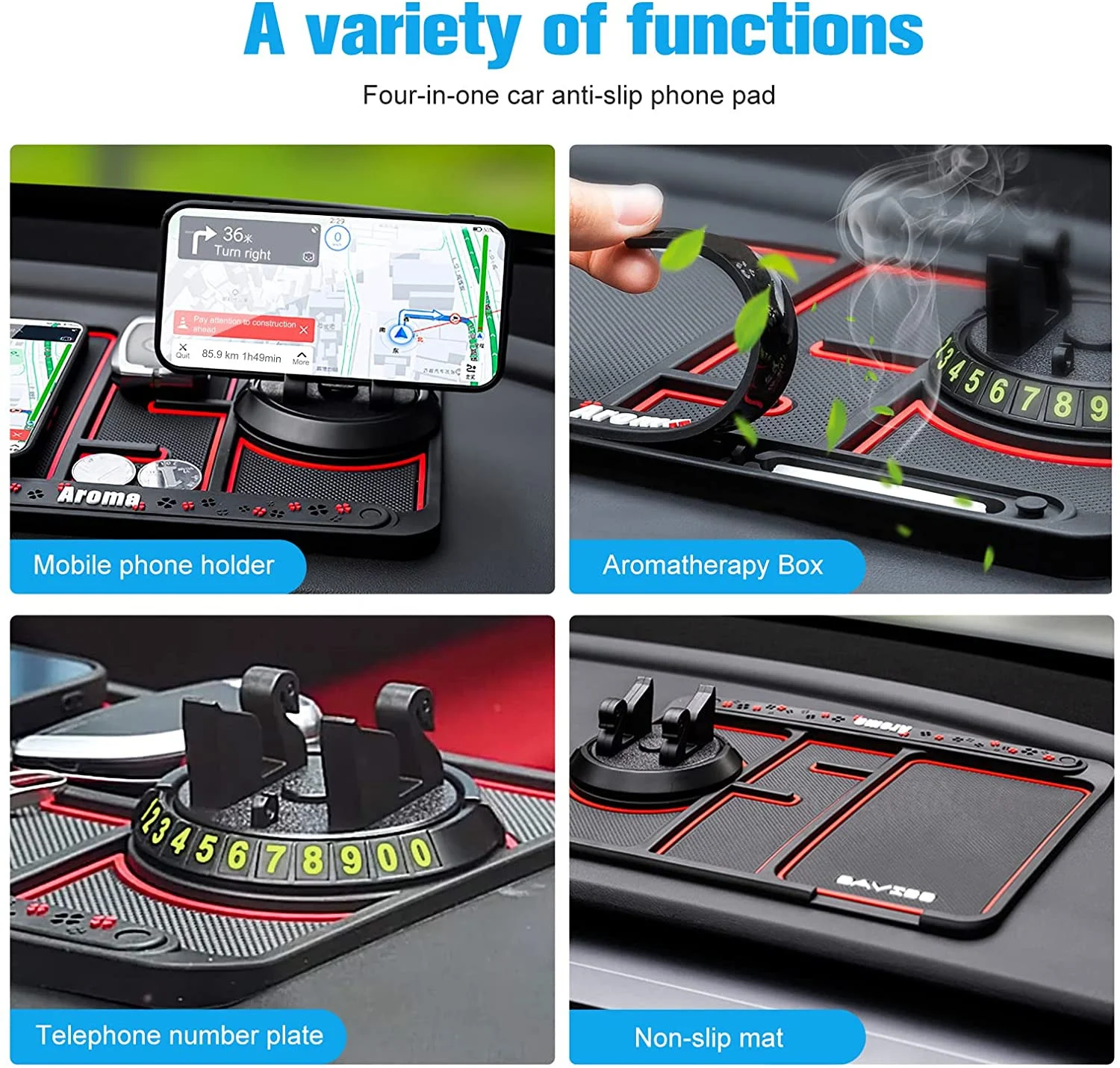 NON-SLIP multifunctional phone pad for car - Image 7