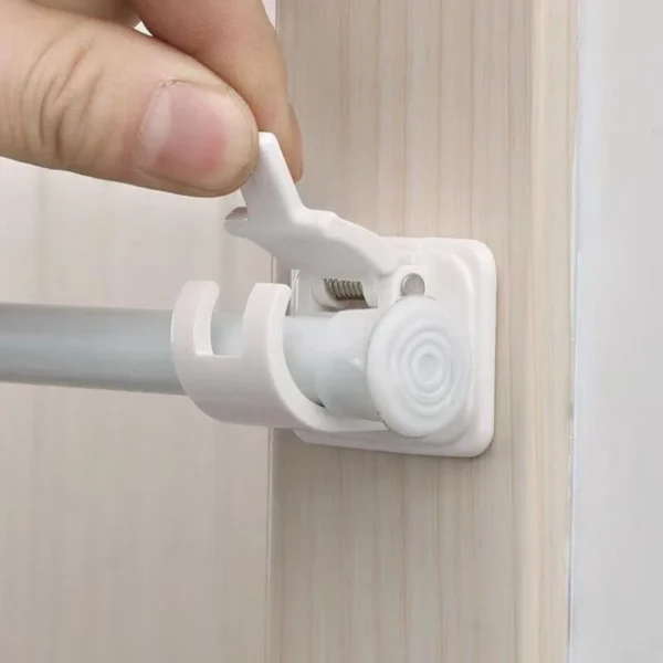 Nail-free Adjustable Rod Bracket Holders