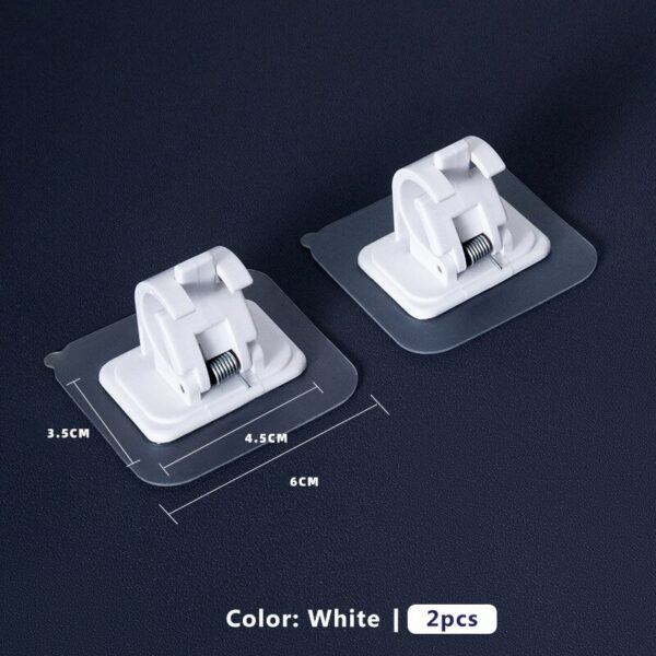 Nail-free Adjustable Rod Bracket Holders - Image 3