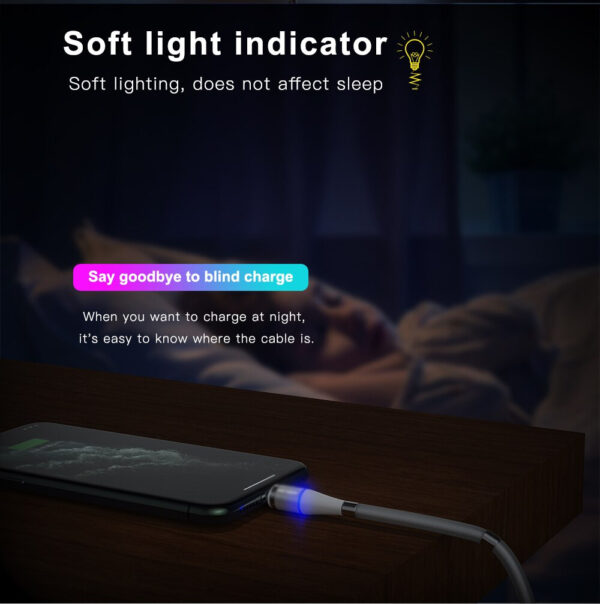 New High Quality Magnetic Self Winding Charging Cable - Image 6