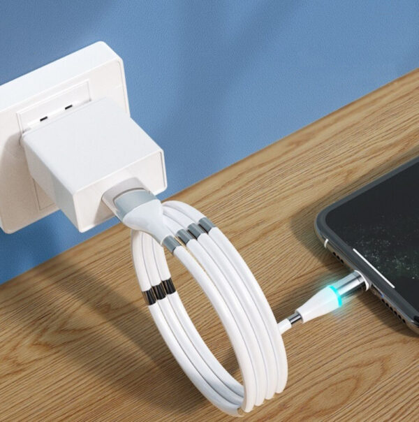 New High Quality Magnetic Self Winding Charging Cable - Image 7