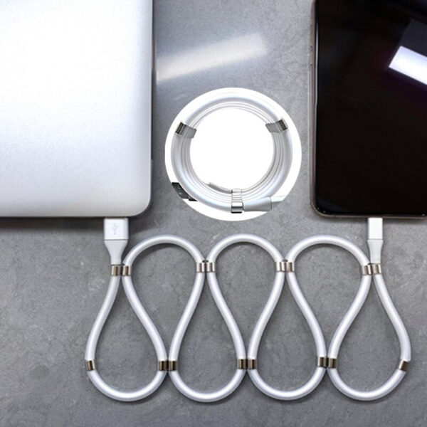 New High Quality Magnetic Self Winding Charging Cable - Image 9