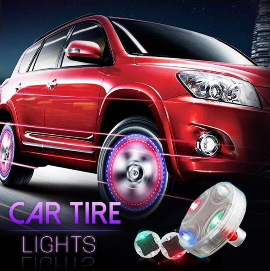 NightGlow Car Wheels Glowing Lights