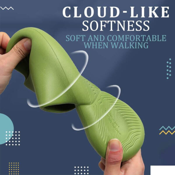 Non-slip wear-resistant thick-soled super soft slippers - Image 3