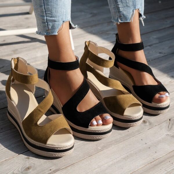 Orthopedic Wedge Sandals - Image 5