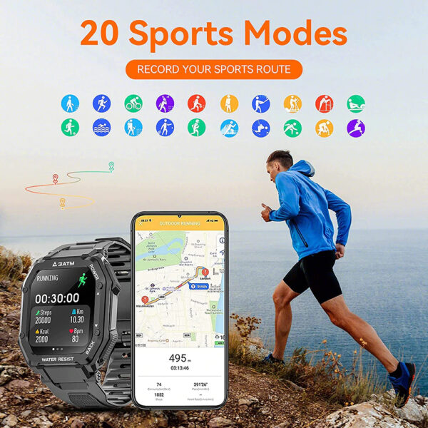 Outdoor Sports Defense Smart Watch - Image 4