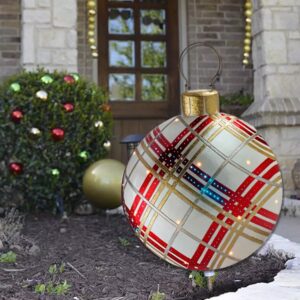 PVC Inflatable Christmas Decorated Ball [Random]