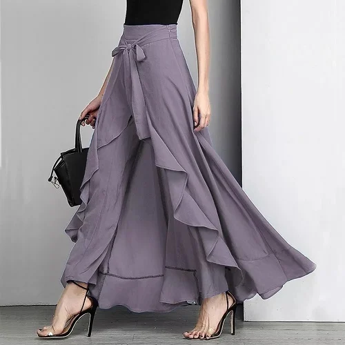 Palazzo Overlay Pant Skirts