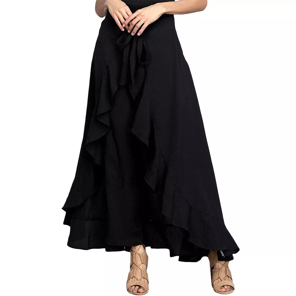 Palazzo Overlay Pant Skirts - Image 2