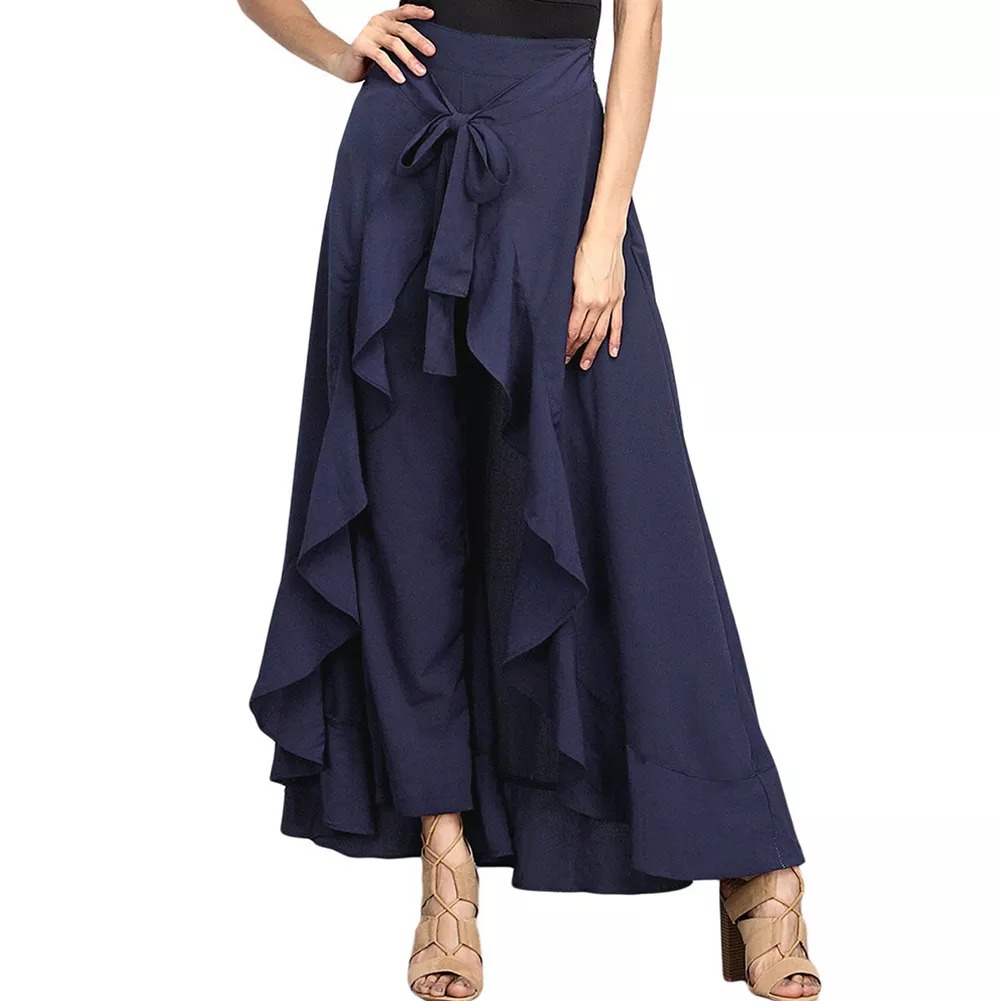 Palazzo Overlay Pant Skirts - Image 4