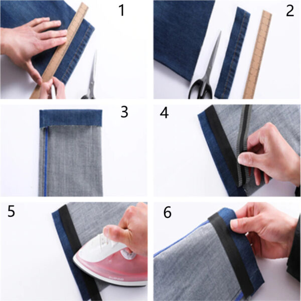 Pants Edge Shorten Self-Adhesive Pants Mouth Paste - Image 4