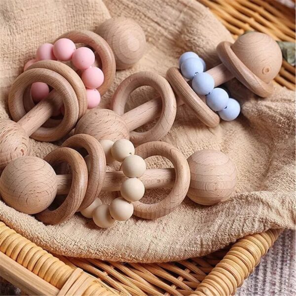 Personalised Wooden Rattle - Image 5
