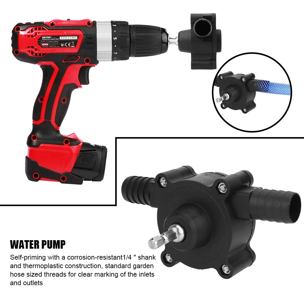 Portable Electric Drill Pump - Image 3