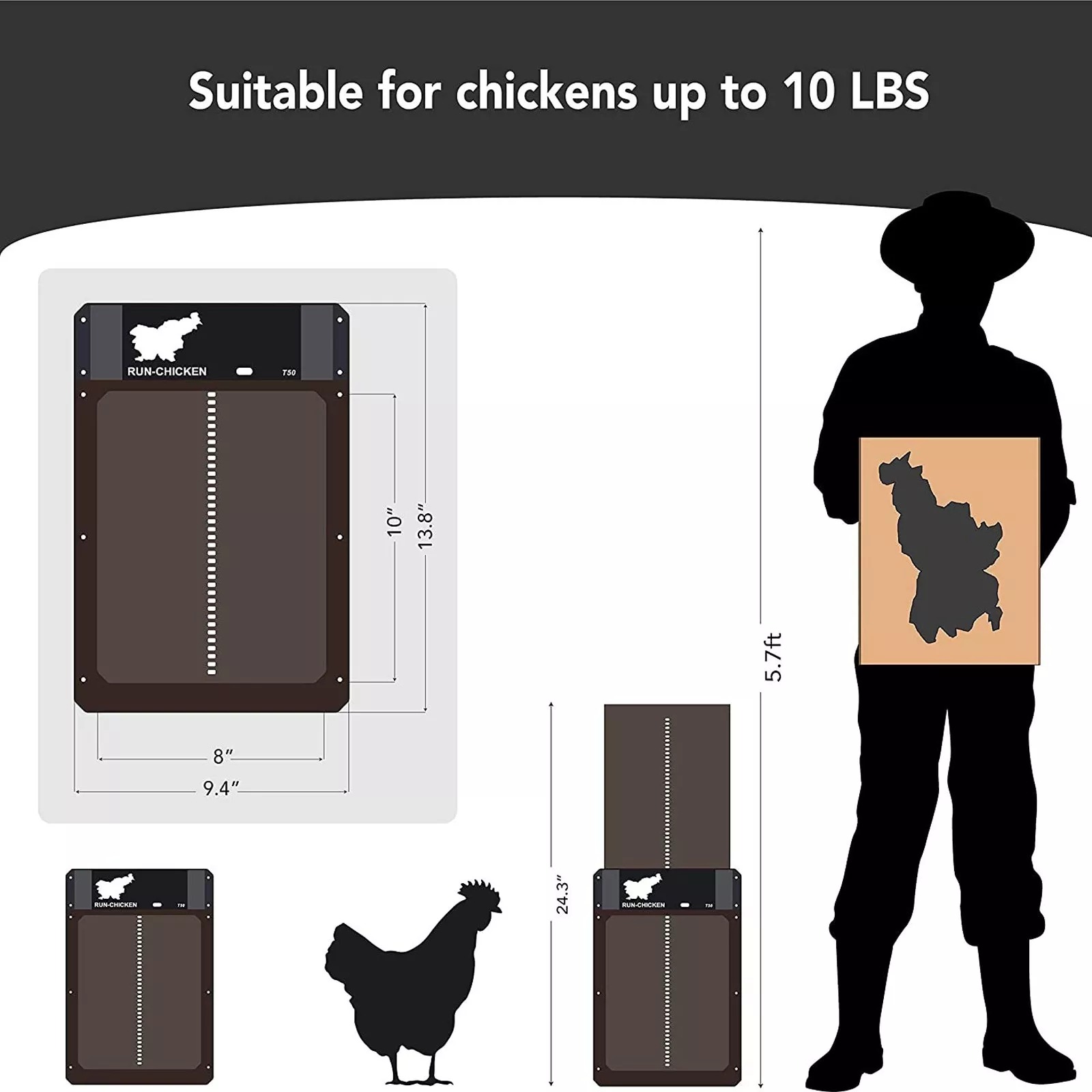 Poultry Farm Automatic Chicken House Door - Image 3