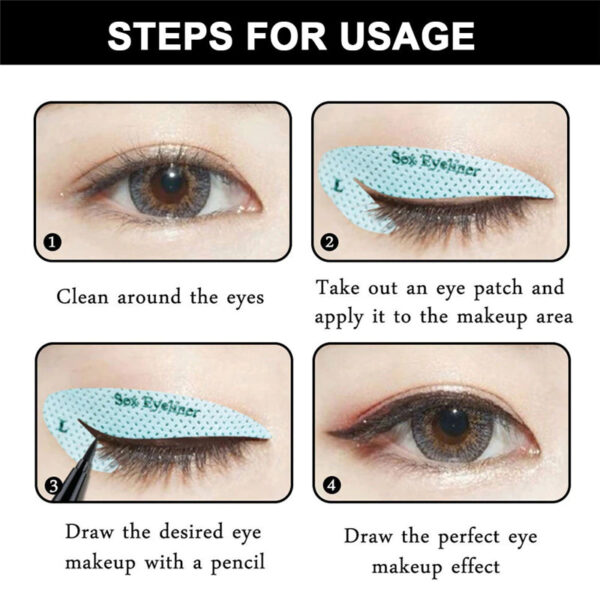 Quick Eyeliner Eyeshadow Stencils - Image 3