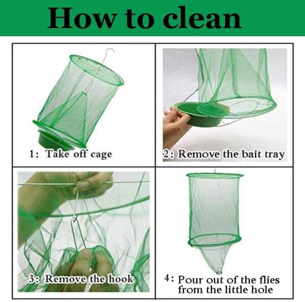 Reusable Fly Trap with Bait Tray - Image 5
