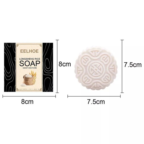Rice Shampoo Bar Citrus Scent - Image 7