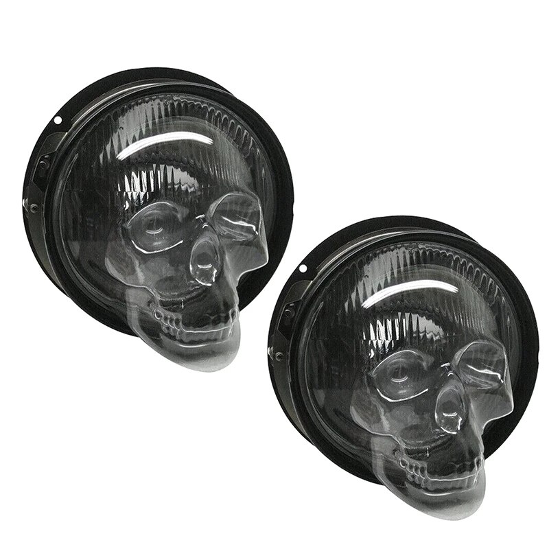 SKULL HEADLIGHT COVER - Image 4