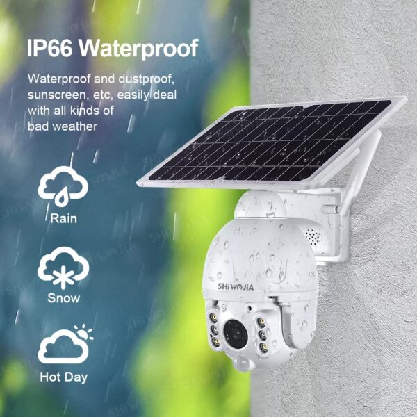 Solar Powered Wireless Outdoor Waterproof Camera - Image 2
