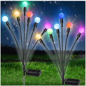 Starburst Swaying Solar Garden Lights-2PCS