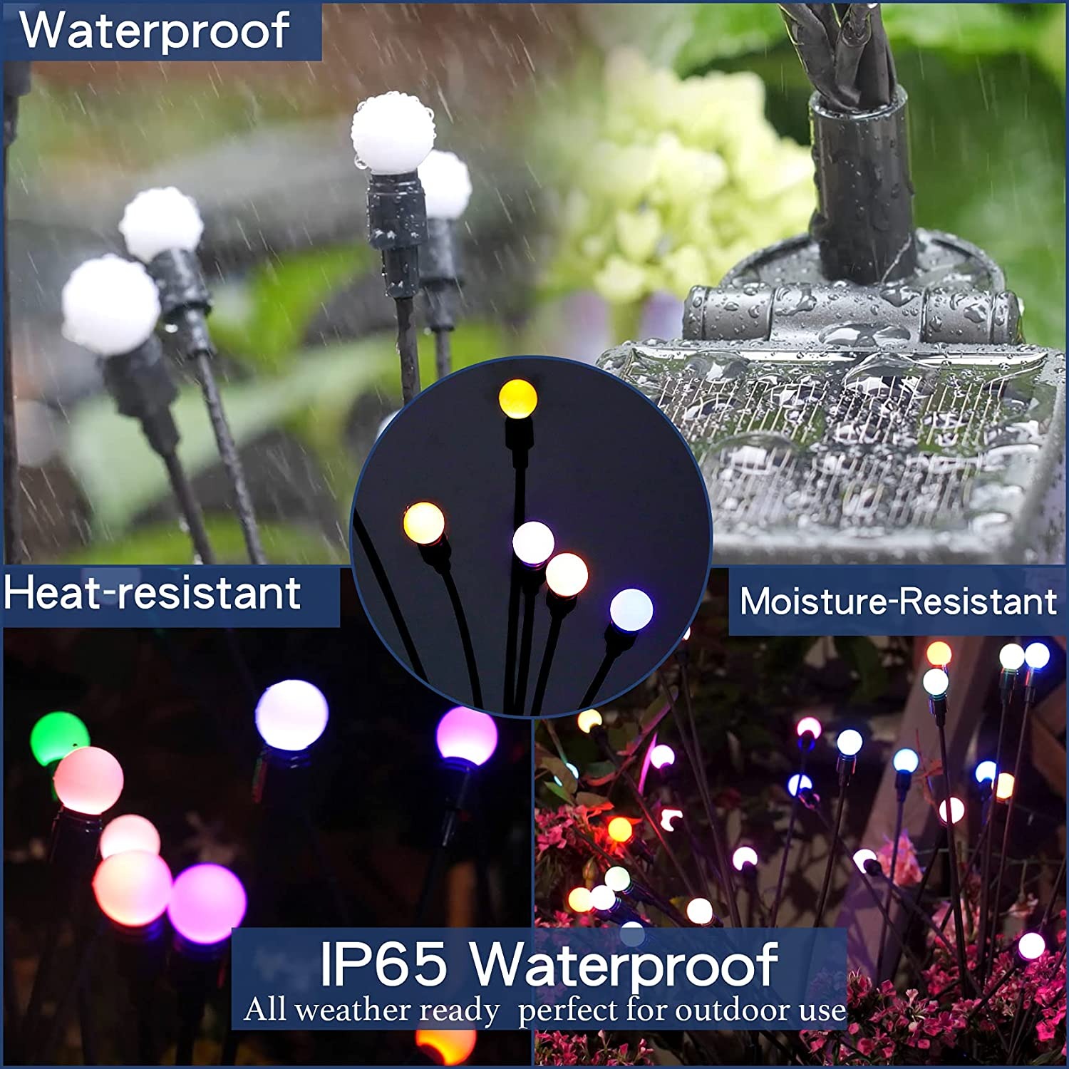 Starburst Swaying Solar Garden Lights-2PCS - Image 2