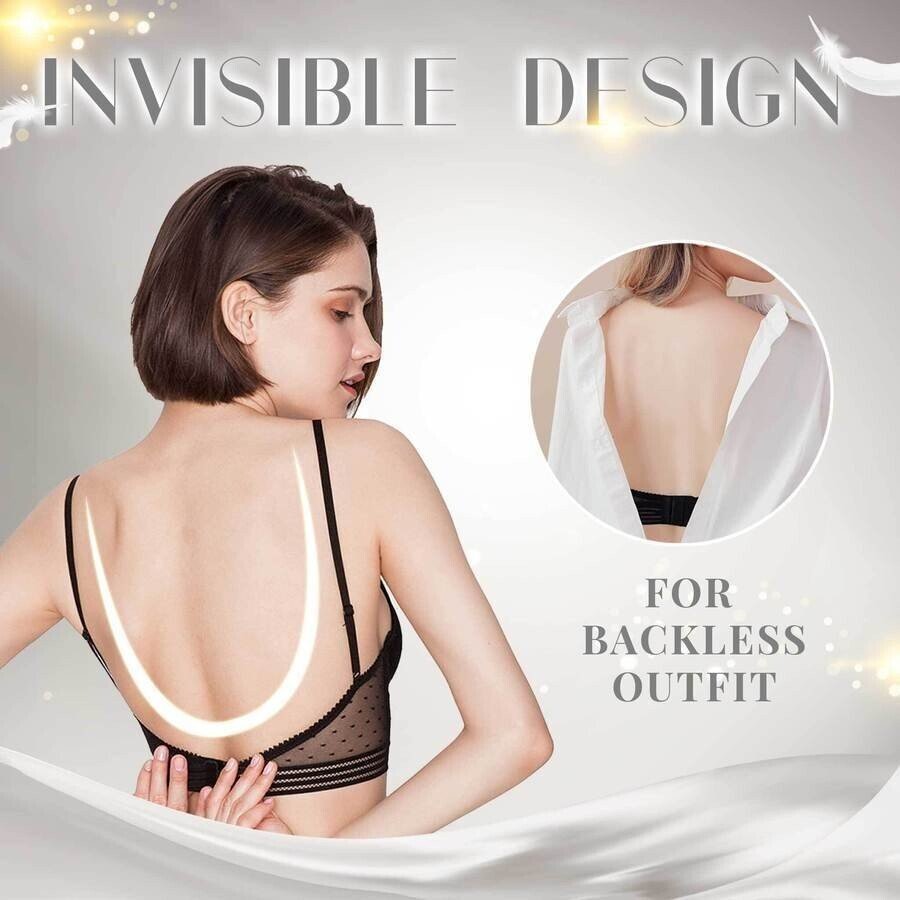 Starry Bra - Low Back Wireless Lifting Lace Bra - Image 3