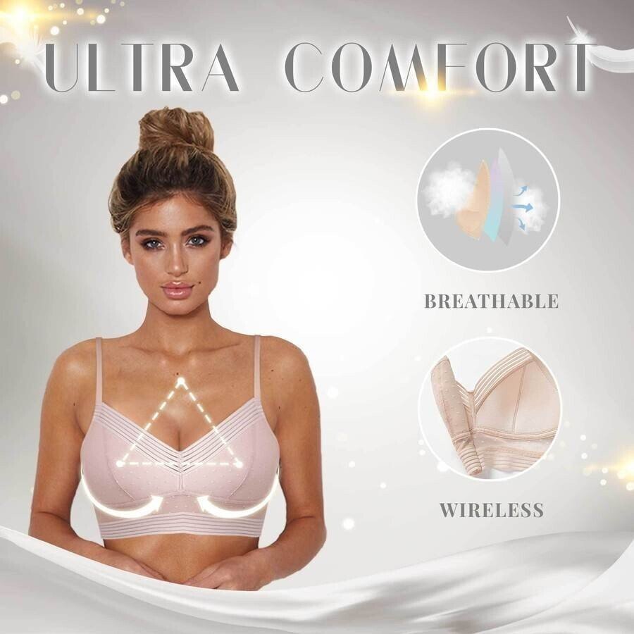 Starry Bra - Low Back Wireless Lifting Lace Bra - Image 7