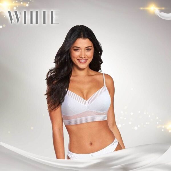 Starry Bra - Low Back Wireless Lifting Lace Bra - Image 8