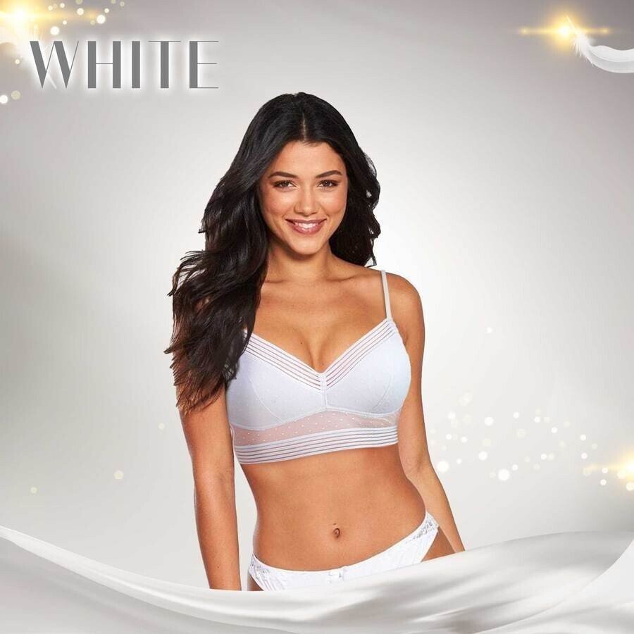 Starry Bra - Low Back Wireless Lifting Lace Bra - Image 8