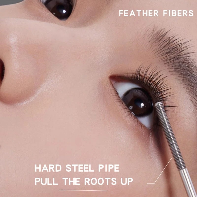 Steel Tube Mascara – Precision Slim Brush Lash Lifter - Image 2