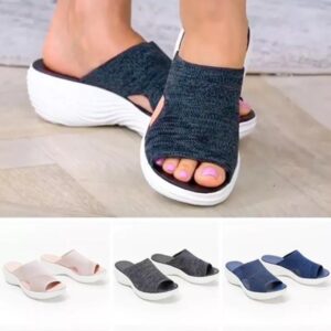 Stretch Orthotic Slide Sandals