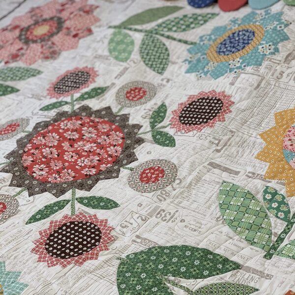 Sunflower Quilt Template Set - Image 3