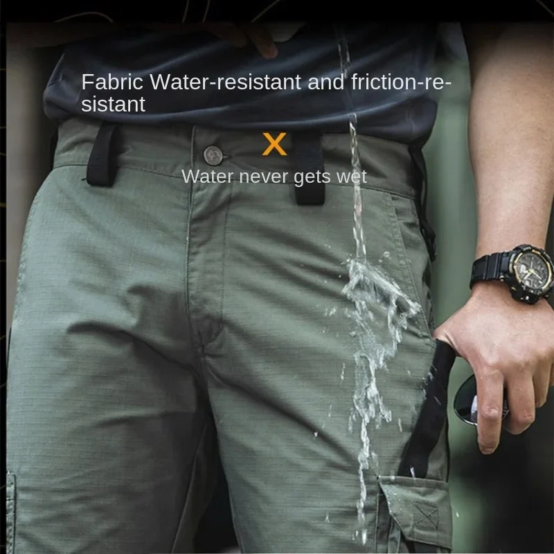 Tactical Outdoor Cargo Shorts – Multi-Pocket Military Style - Image 2