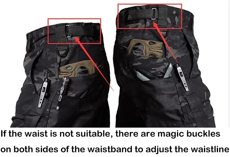 Tactical Outdoor Cargo Shorts – Multi-Pocket Military Style - Image 3