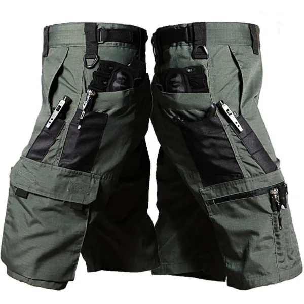 Tactical Outdoor Cargo Shorts – Multi-Pocket Military Style - Image 6