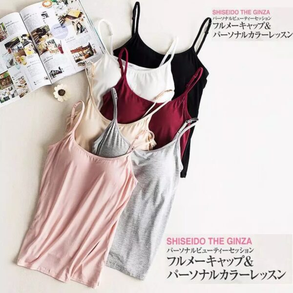Tank With Built-In Bra - Image 2