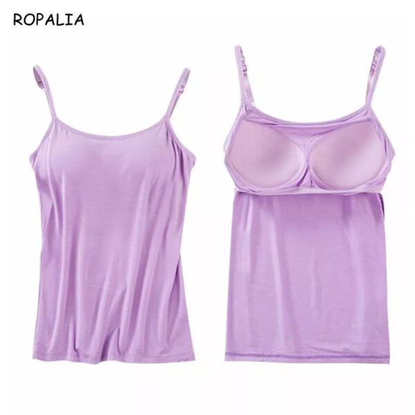 Tank With Built-In Bra