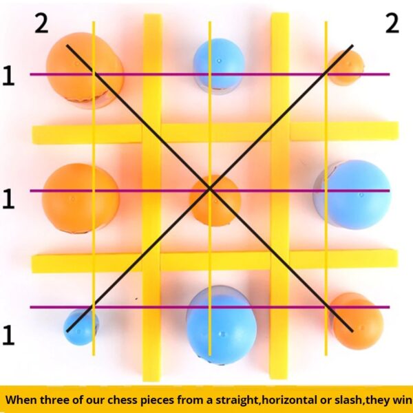 Tic-Tac-Toe Educational Toys - Image 4