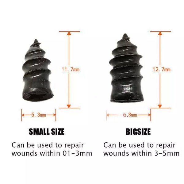 Tire Repair Rubber Nail -10PCS - Image 6