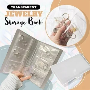 Transparent Jewellery Storage Book