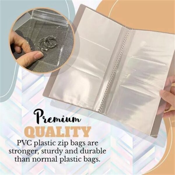 Transparent Jewellery Storage Book - Image 2