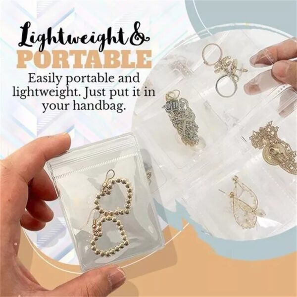 Transparent Jewellery Storage Book - Image 3