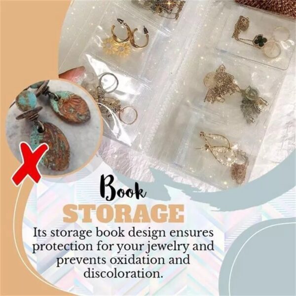 Transparent Jewellery Storage Book - Image 4