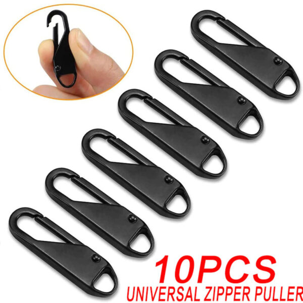 Universal High-end Metal Thickened Zipper Puller 10 Pcs - Image 2