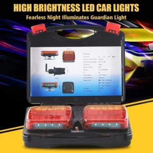 Wireless Trailer Tail Lights Kit