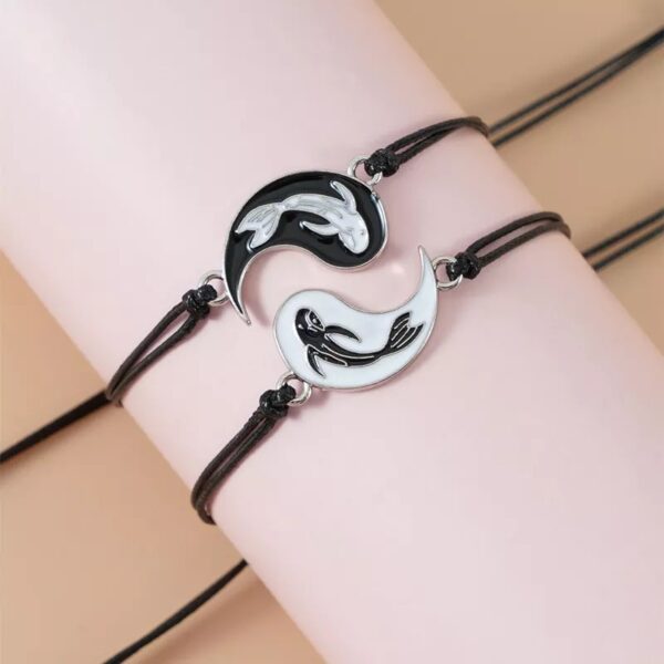 Ying Yang Koi Fish Bracelet - Image 2