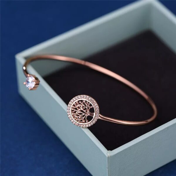 Zircon Stone Bracelet "The Tree of Life" - Image 2
