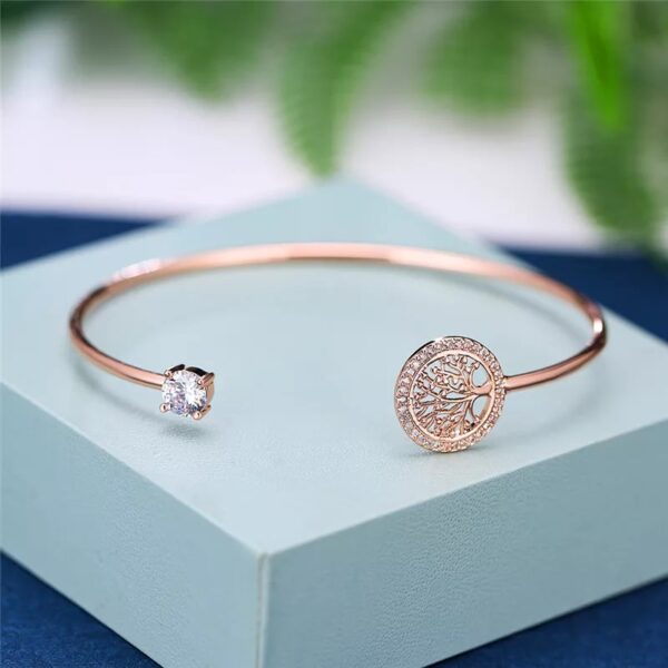 Zircon Stone Bracelet "The Tree of Life" - Image 4