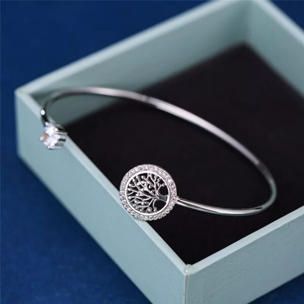 Zircon Stone Bracelet "The Tree of Life" - Image 5