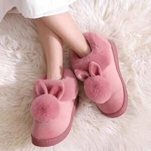 Plush Bunny Rabbit Warm Slippers